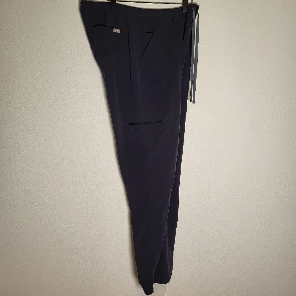 Figs Cairo Scrub Pants in Dark Harbor Blue size XLarge